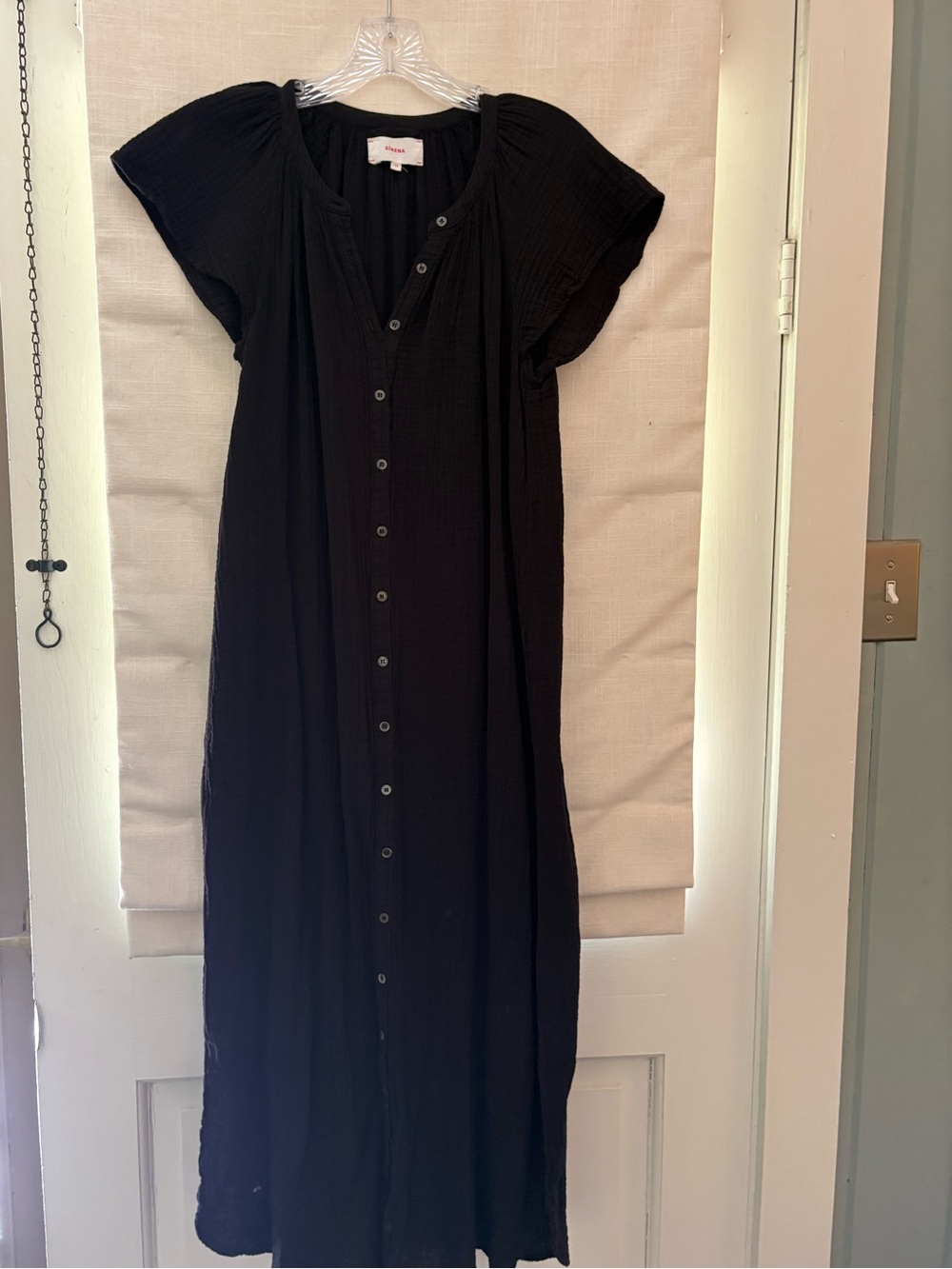 XIERNA COOTON GAUZE Flutter Dress